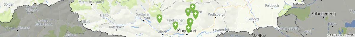 Map view for Pharmacies emergency services nearby Metnitz (Sankt Veit an der Glan, Kärnten)